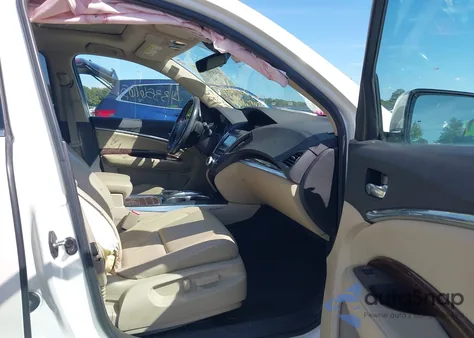 2017 Acura Mdx z USA, uszkodzony, nr VIN 5FRYD3H33HB006412